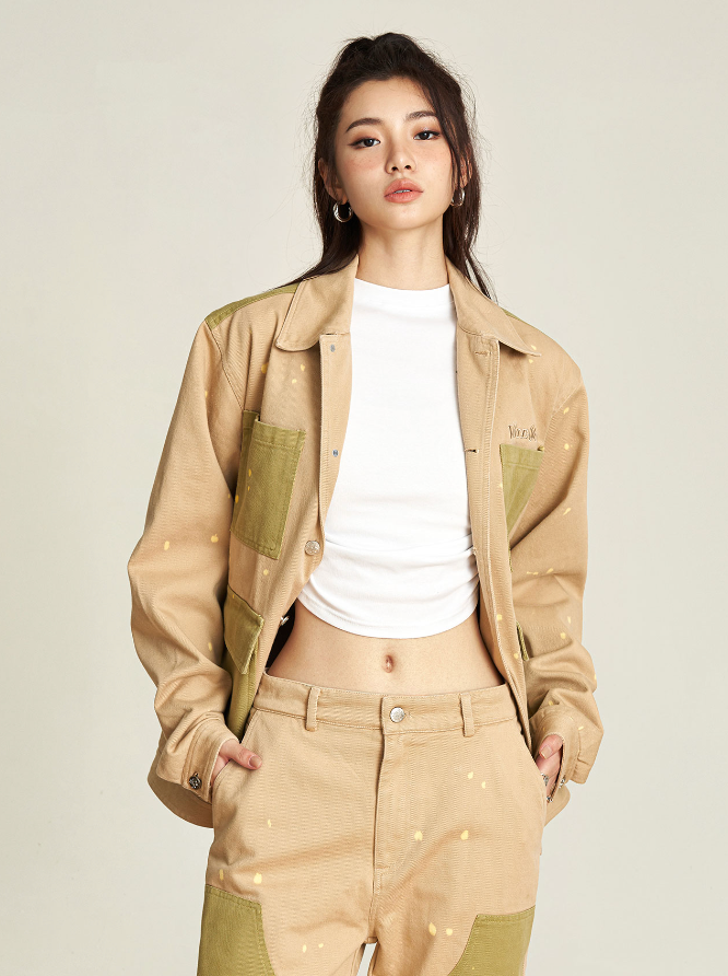 VOTE Multi Pocket Mountain Cargo Jacket