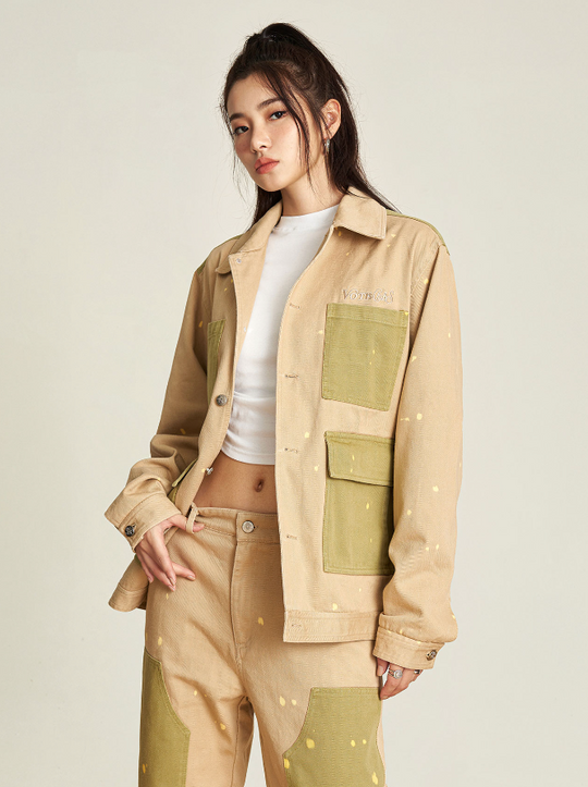 VOTE Multi Pocket Mountain Cargo Jacket