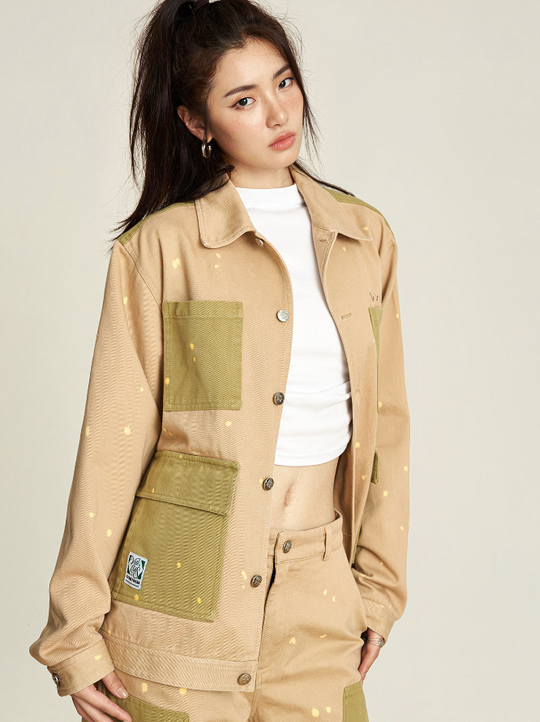 VOTE Multi Pocket Mountain Cargo Jacket