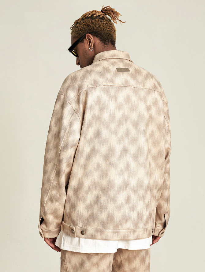 VOTE Logo Suede Jacket