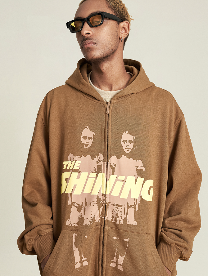 VOTE The Shining Theme Zip Hoodie
