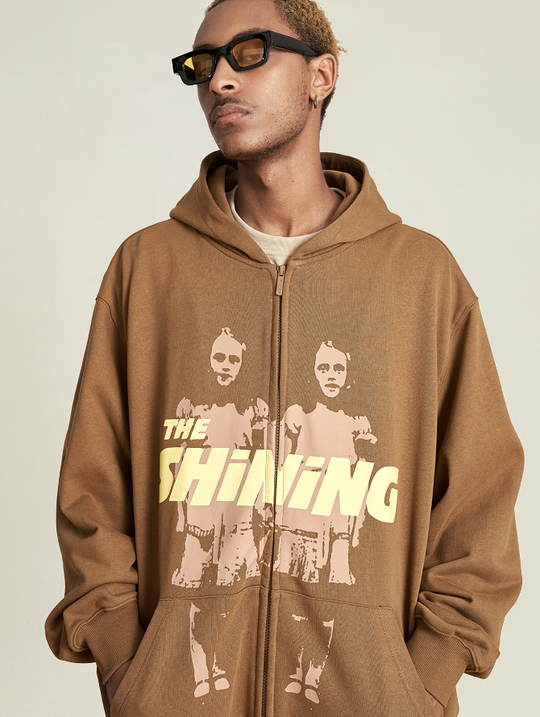 VOTE The Shining Theme Zip Hoodie