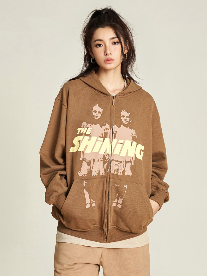 VOTE The Shining Theme Zip Hoodie
