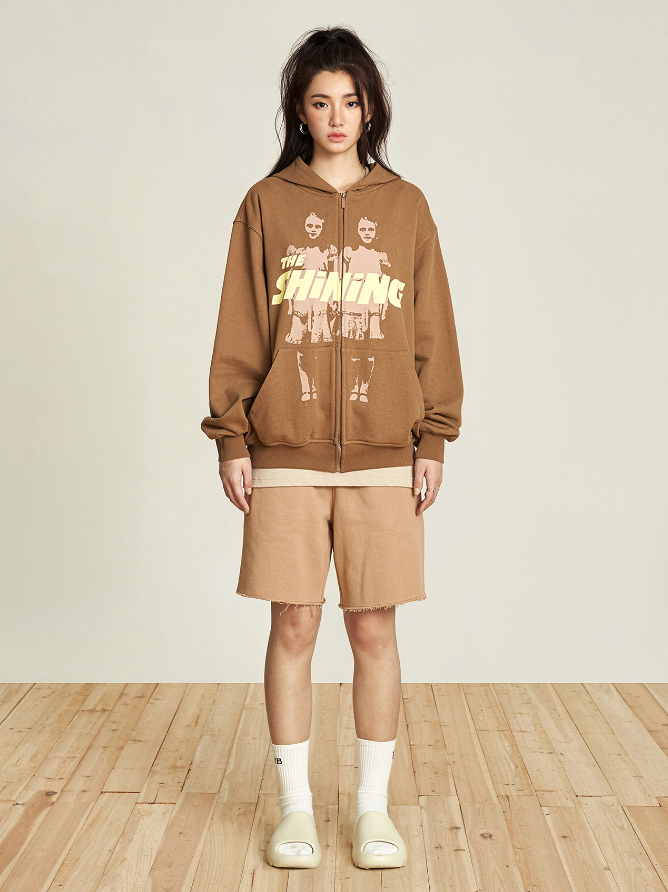 VOTE The Shining Theme Zip Hoodie