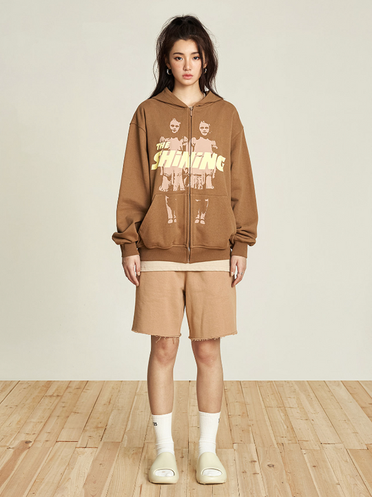 VOTE The Shining Theme Zip Hoodie