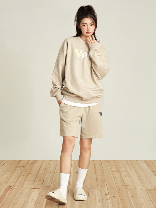 VOTE Basic Hawaiian Flower Sweatshirt