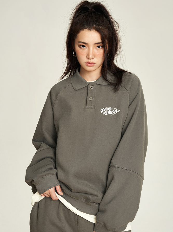 VOTE Handwritten Vote Clubs Polo Sweatshirt