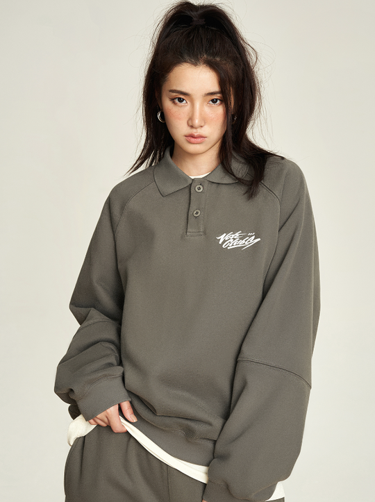 VOTE Handwritten Vote Clubs Polo Sweatshirt