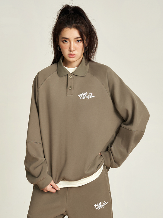 VOTE Handwritten Vote Clubs Polo Sweatshirt