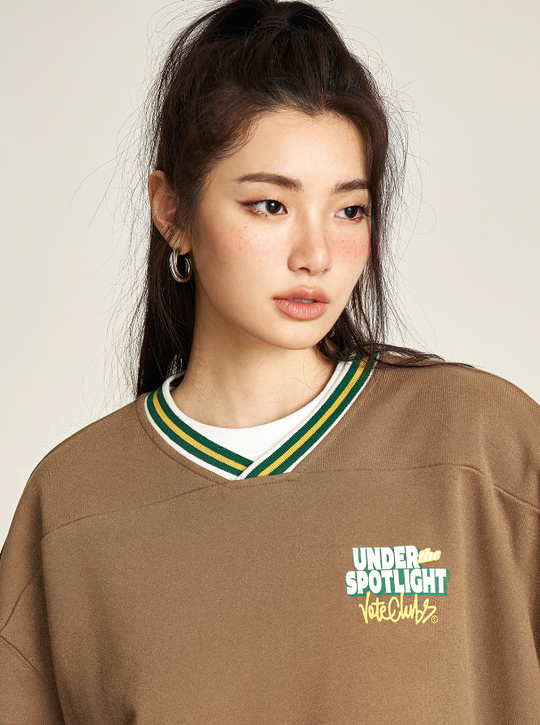 VOTE Under the Spotlight V-Neck Sweatshirt