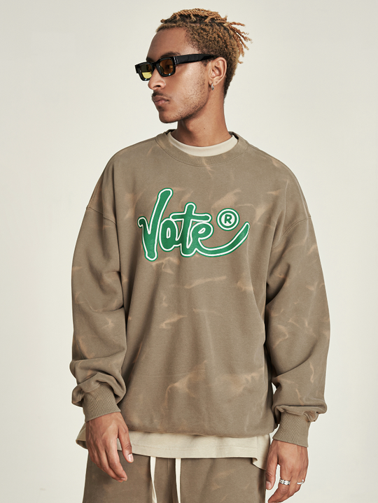 VOTE Basic Washing Sweatshirt