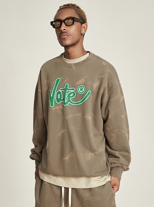 VOTE Basic Washing Sweatshirt