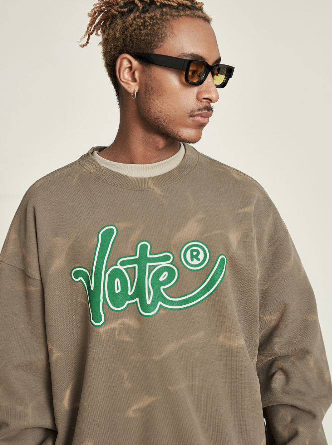 VOTE Basic Washing Sweatshirt