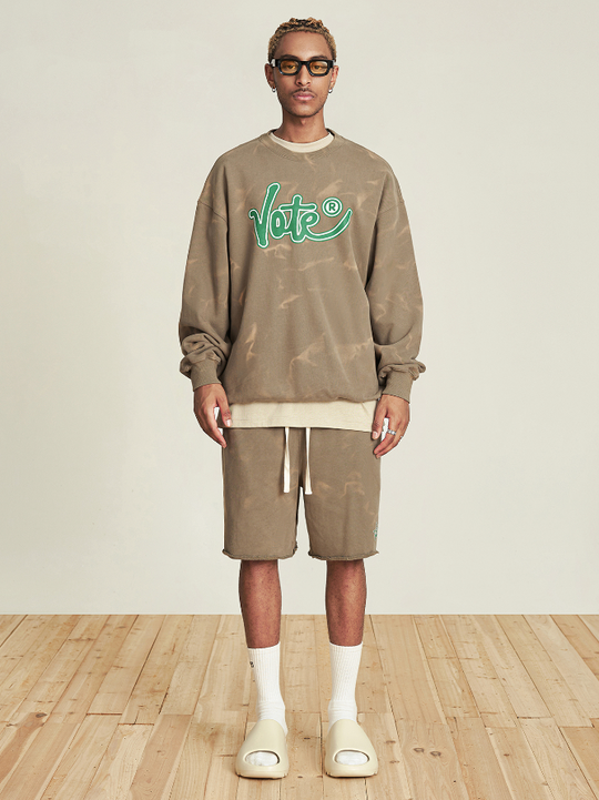 VOTE Basic Washing Sweatshirt