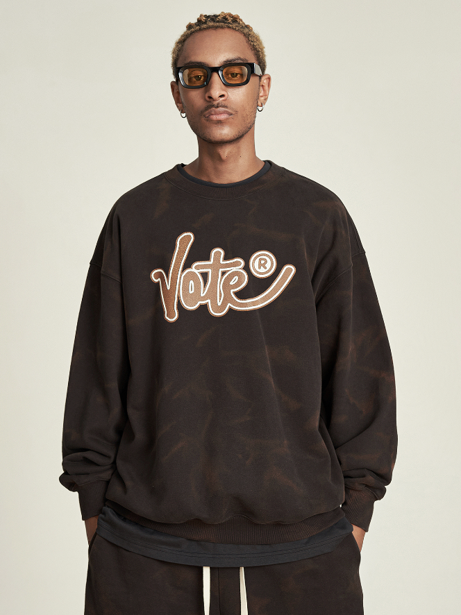 VOTE Basic Washing Sweatshirt