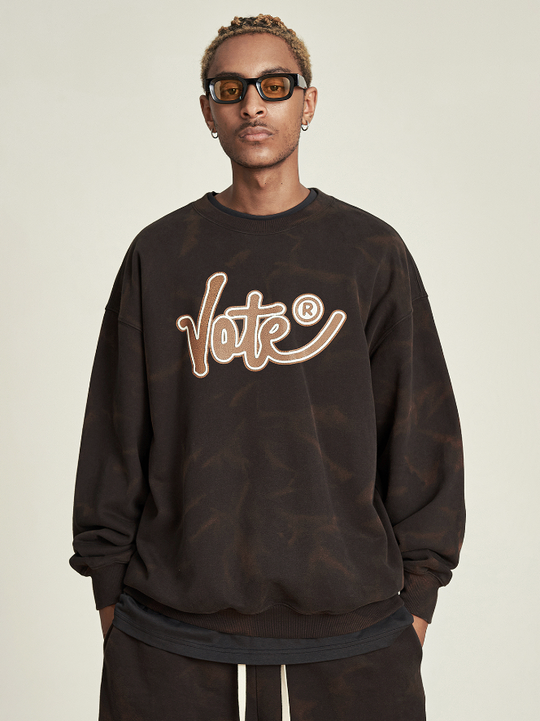 VOTE Basic Washing Sweatshirt