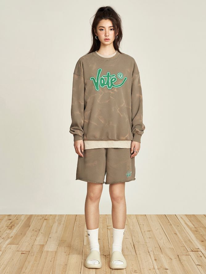 VOTE Basic Washing Sweatshirt