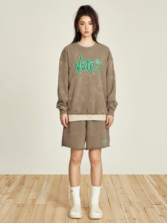 VOTE Basic Washing Sweatshirt