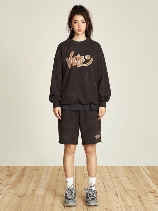 VOTE Basic Washing Sweatshirt