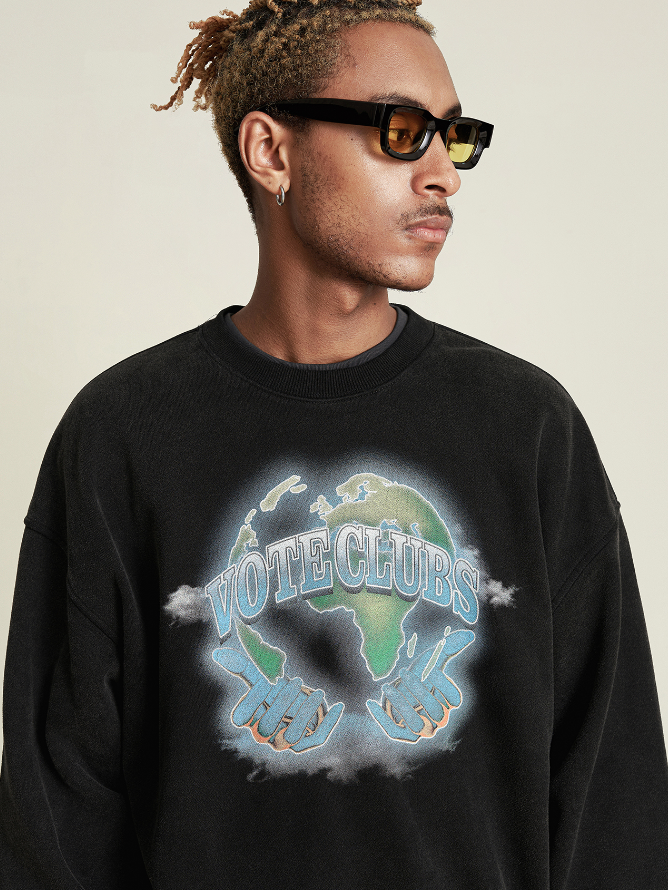 VOTE Earth Vintage Sweatshirt