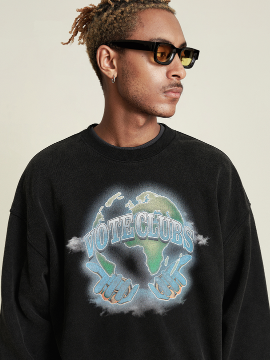VOTE Earth Vintage Sweatshirt