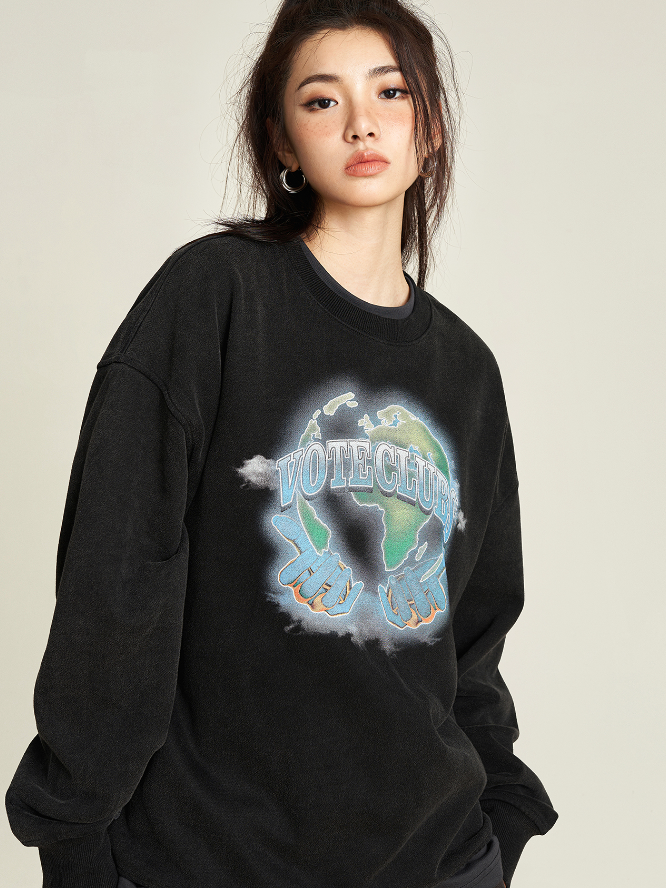 VOTE Earth Vintage Sweatshirt