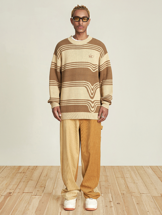 VOTE Classic Striped Knit Sweater