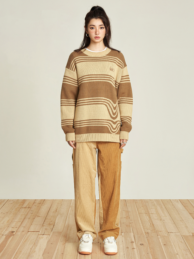 VOTE Classic Striped Knit Sweater