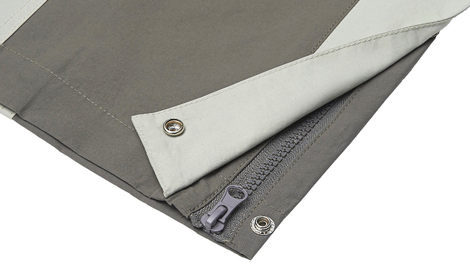 VOTE Contrast Color Breasted Pants