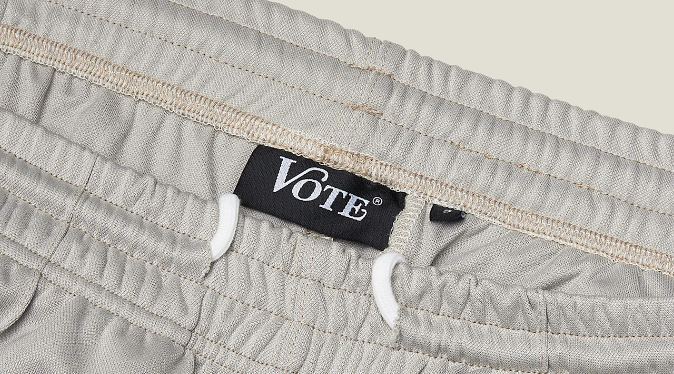 VOTE Striped Tracksuit Pants