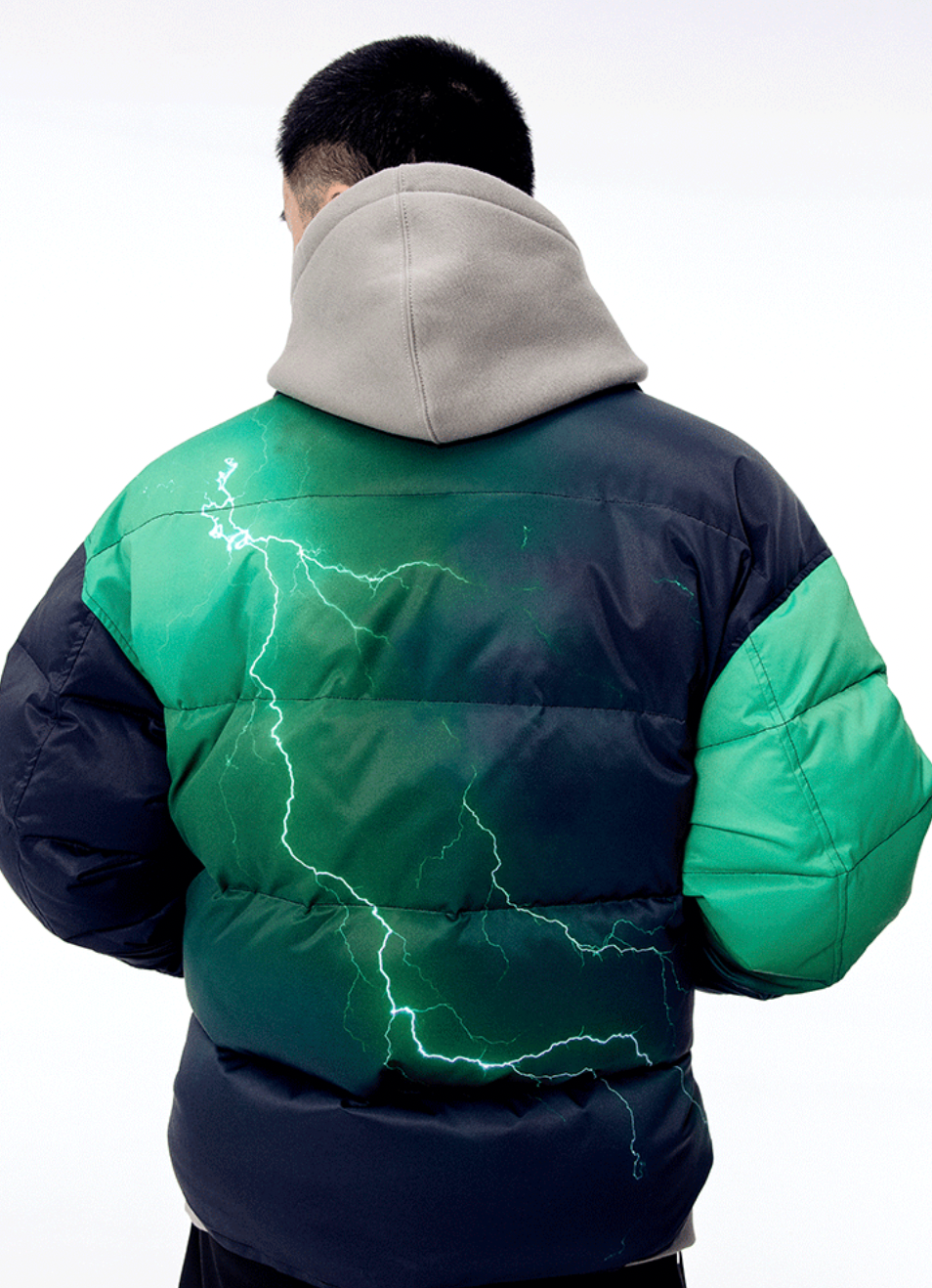 AFGK Lightning Logo Down Jacket
