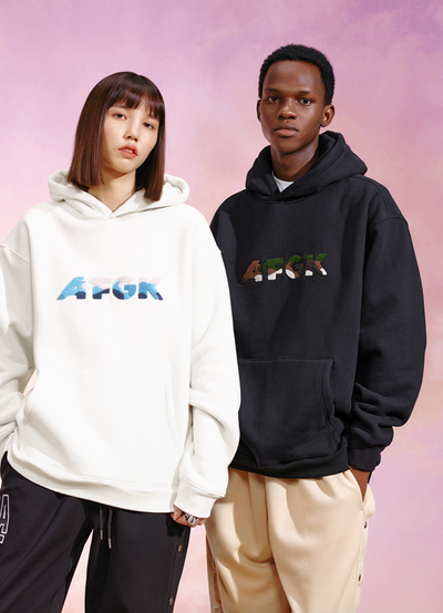 AFGK Embroidered Camouflage Logo Hoodie