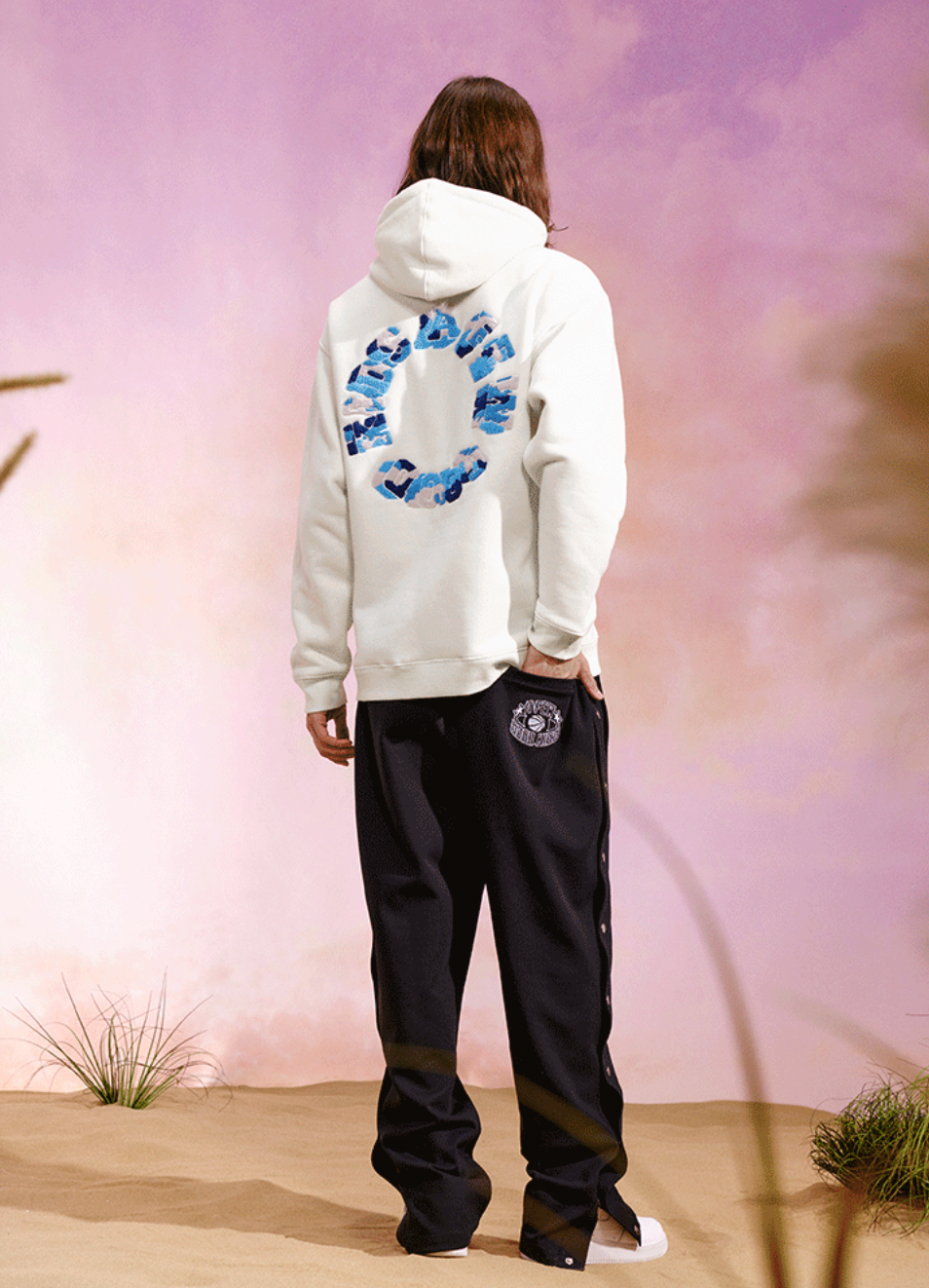 AFGK Embroidered Camouflage Logo Hoodie