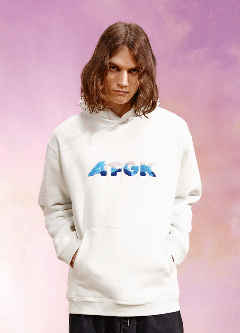 AFGK Embroidered Camouflage Logo Hoodie