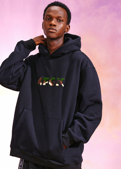 AFGK Embroidered Camouflage Logo Hoodie