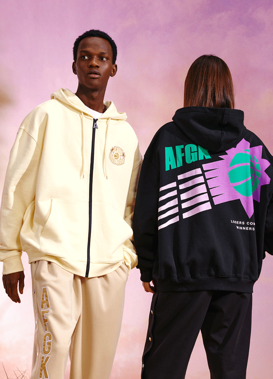 AFGK Basketball Zip Hoodie