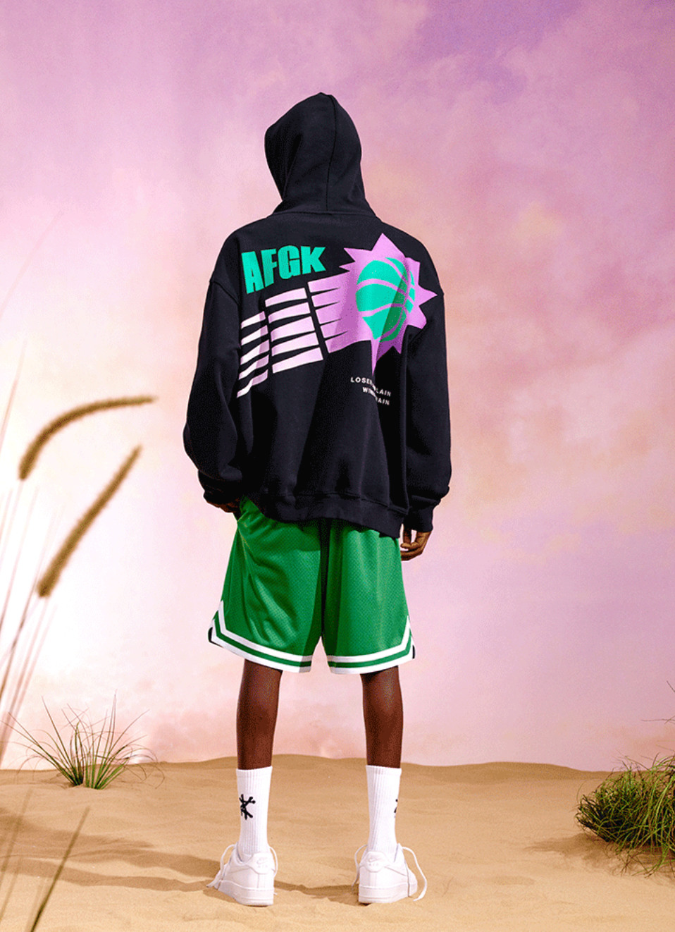 AFGK Basketball Zip Hoodie