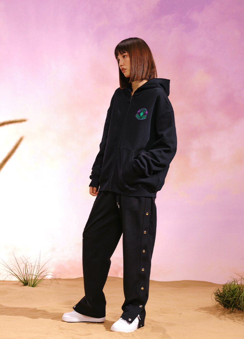 AFGK Basketball Zip Hoodie