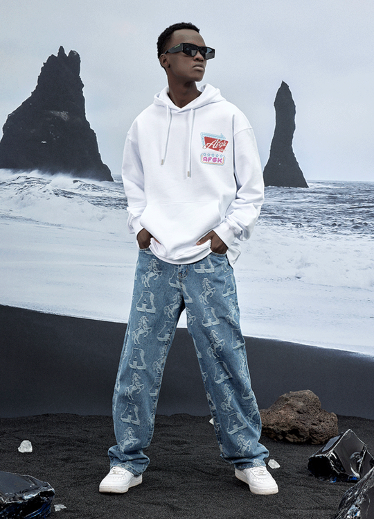 AFGK Basic Letters LOGO Hoodie