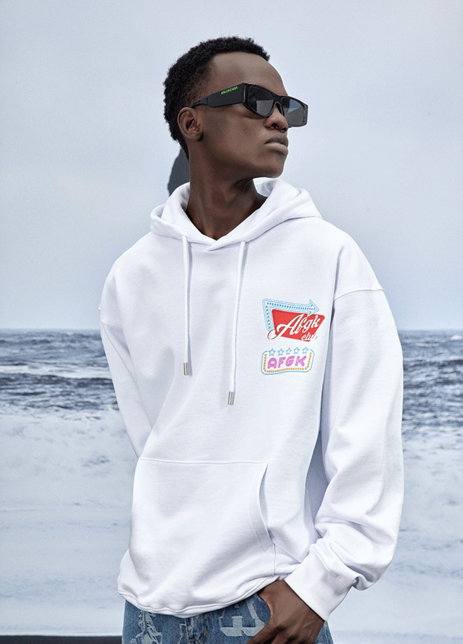 AFGK Basic Letters LOGO Hoodie