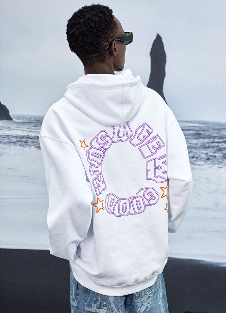 AFGK Basic Letters LOGO Hoodie