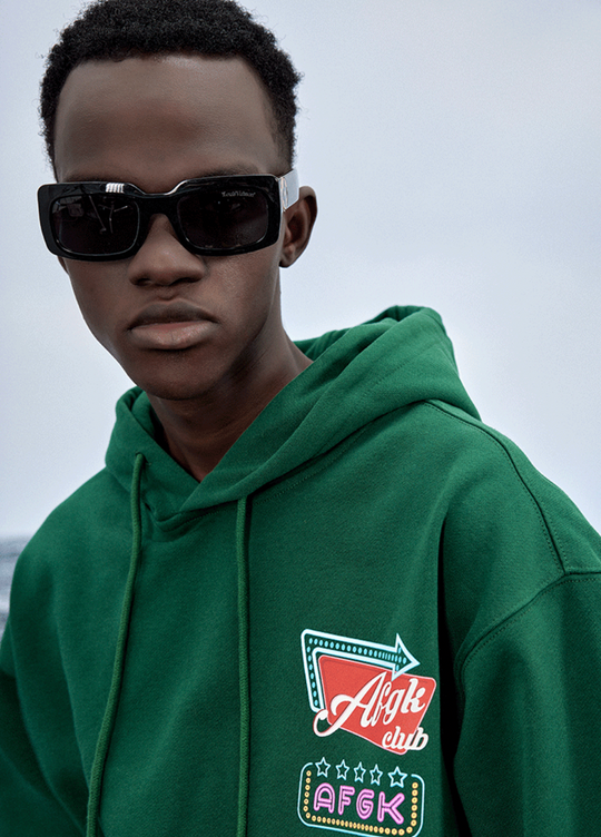 AFGK Basic Letters LOGO Hoodie