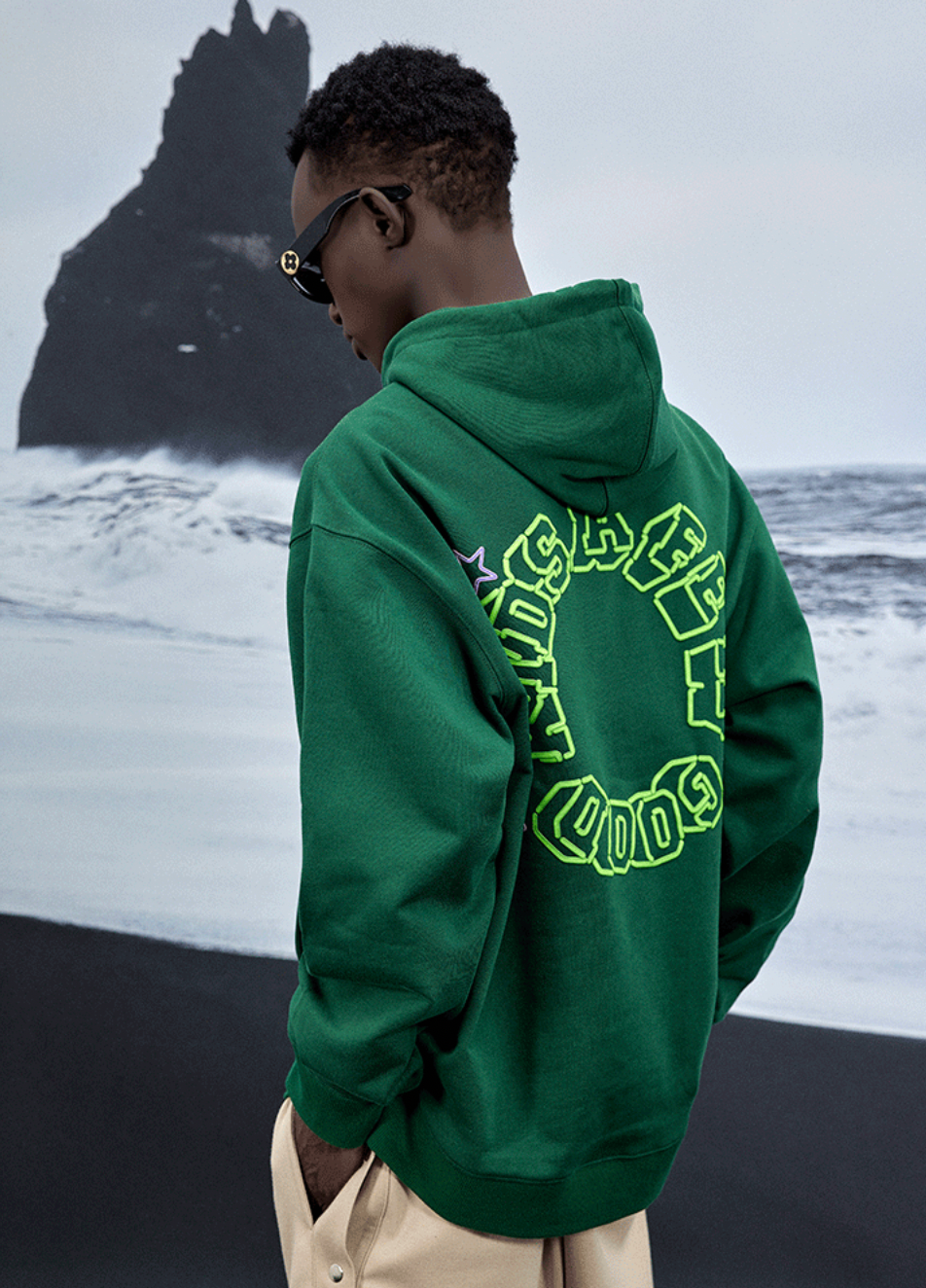 AFGK Basic Letters LOGO Hoodie
