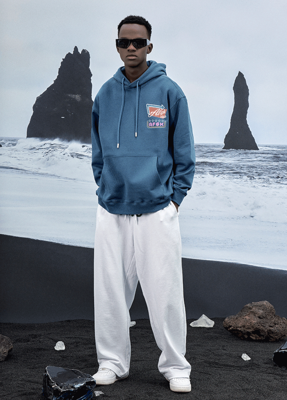 AFGK Basic Letters LOGO Hoodie