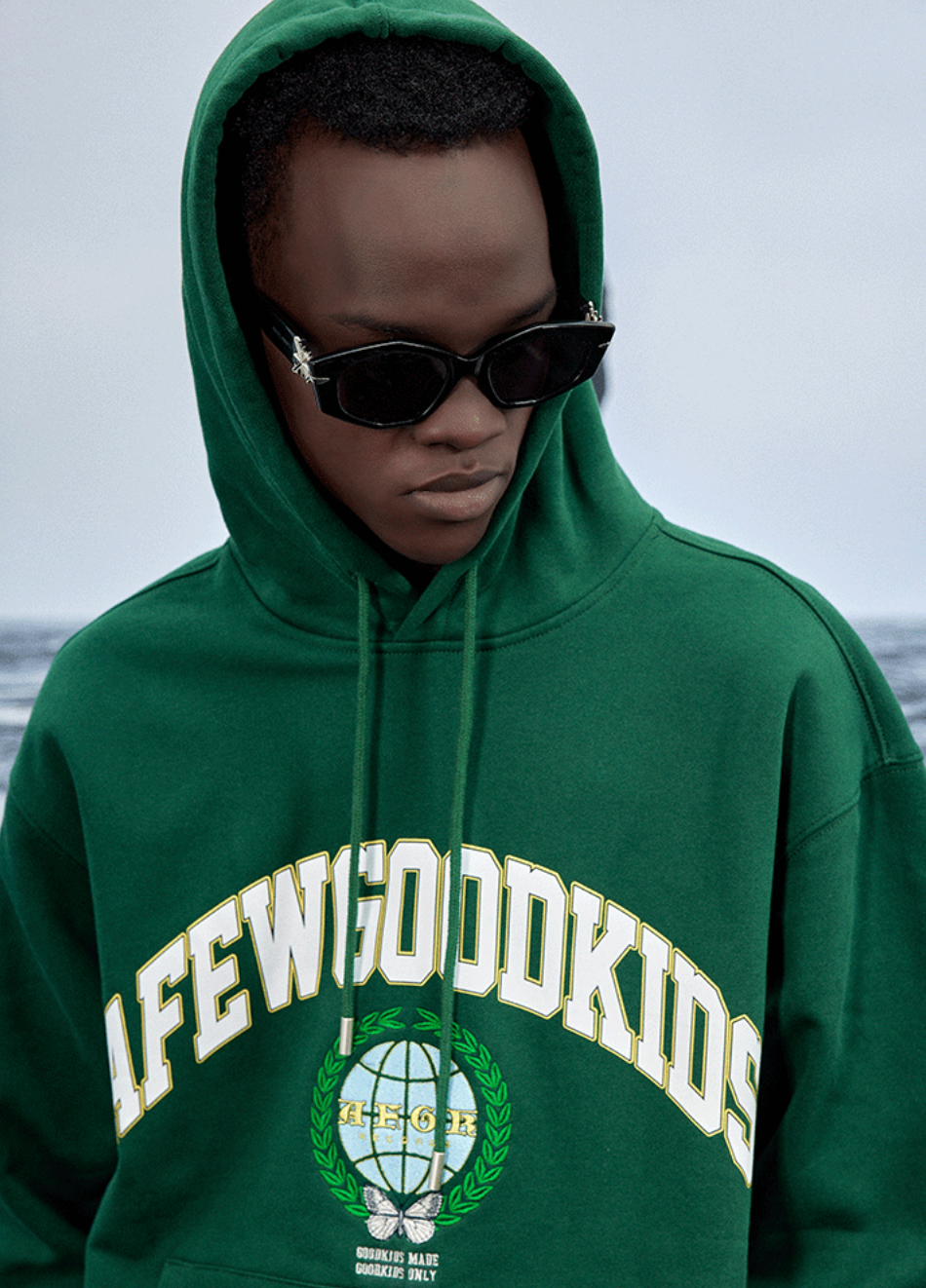 AFGK New Earth Print Hoodie