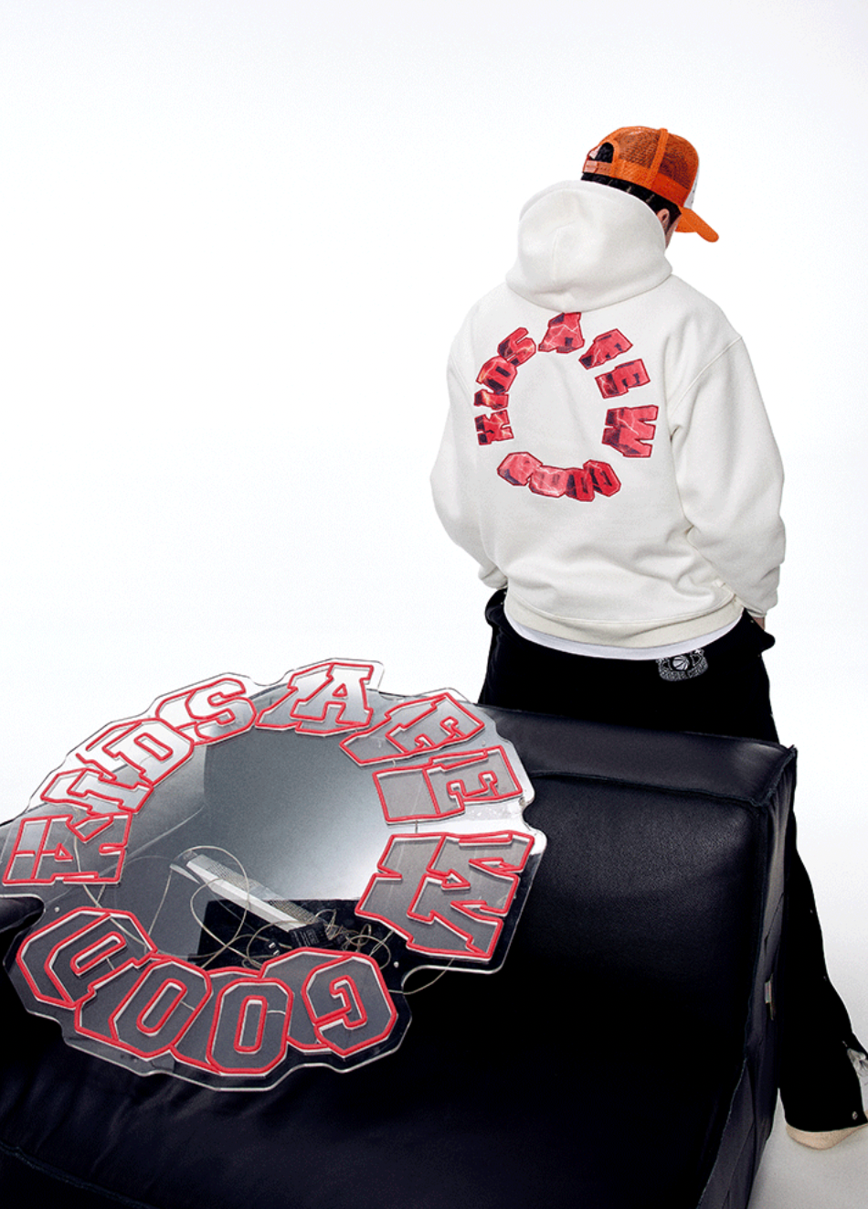 AFGK Lightning Logo Hoodie