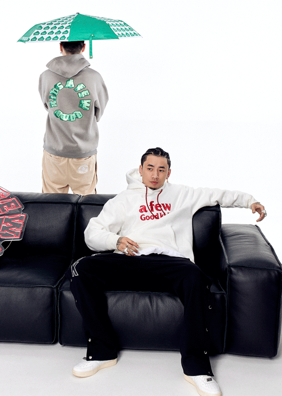 AFGK Lightning Logo Hoodie