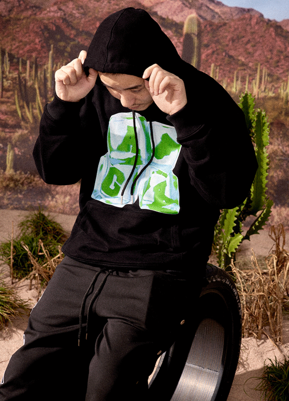 AFGK Ice Cube Logo Hoodie