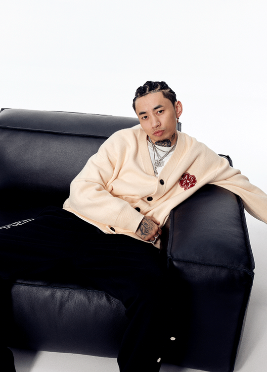 AFGK Lucky Clover Knit Sweater Cardigan