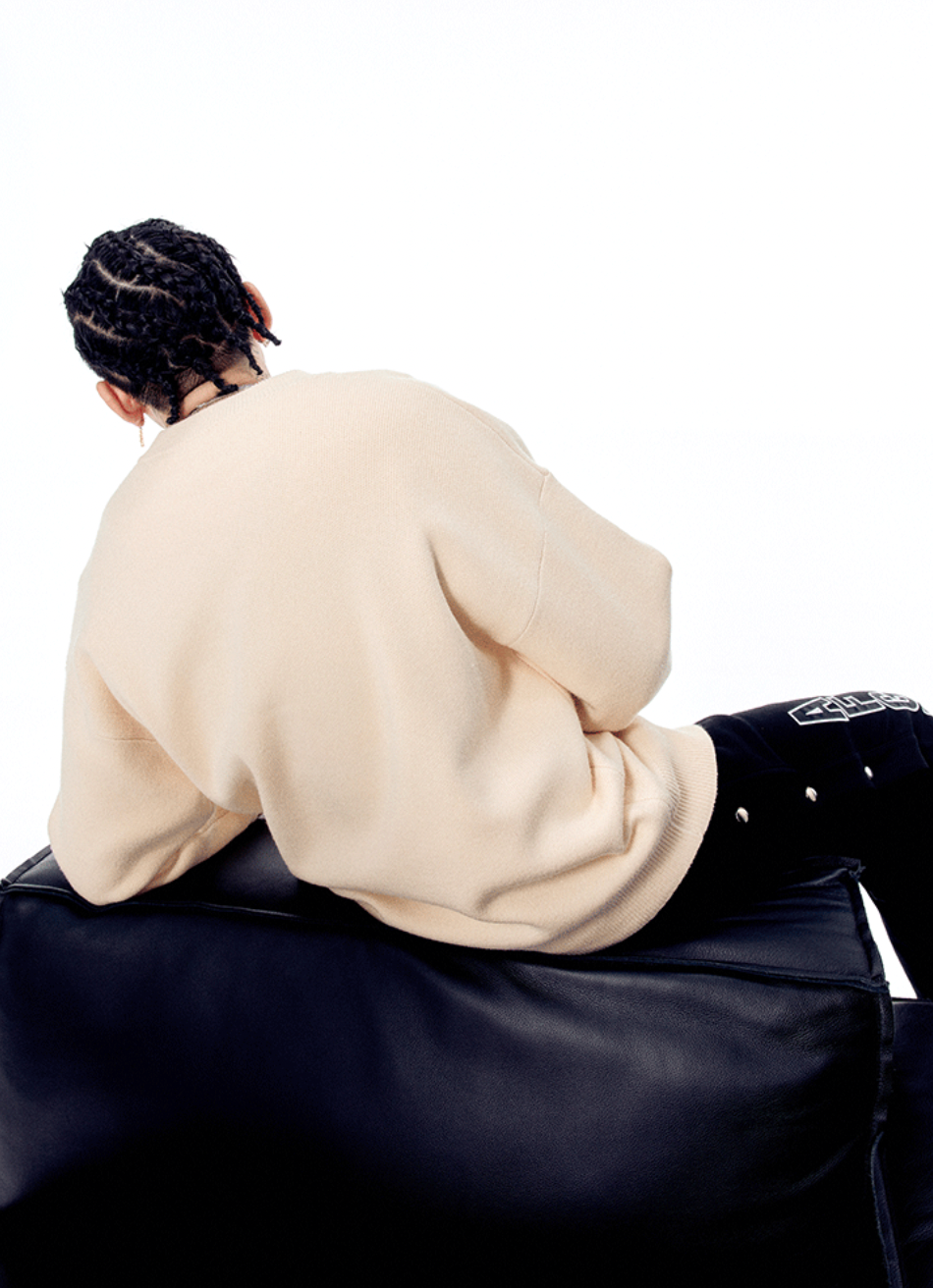 AFGK Lucky Clover Knit Sweater Cardigan